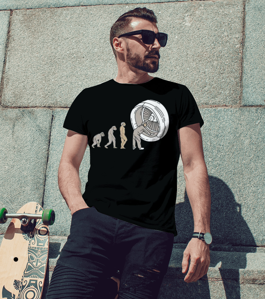 Evolution Of Airplane Mechanic Aircraft Maintenance T-Shirt