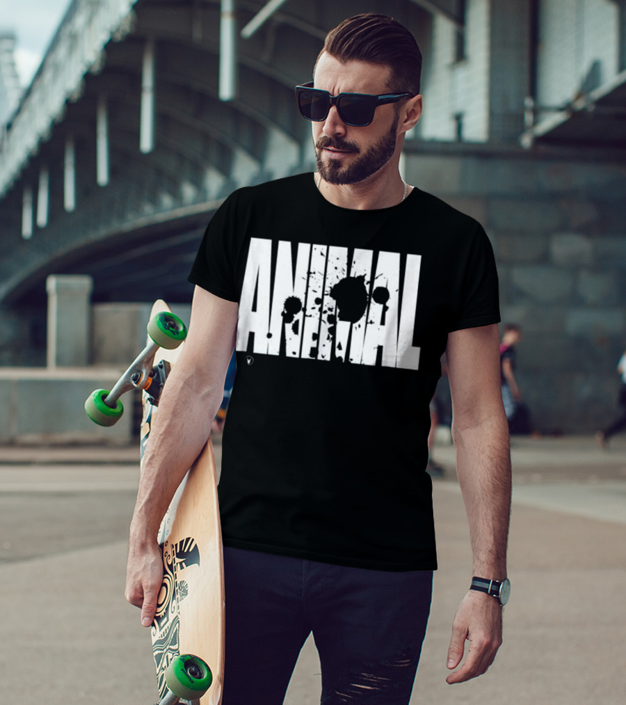ANIMAL C965 Gym Rabbit Workout Bodyb T-Shirt
