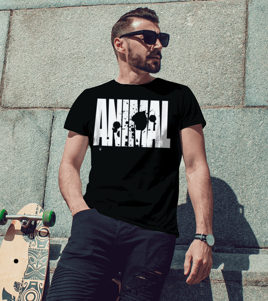 ANIMAL C965 Gym Rabbit Workout Bodyb T-Shirt
