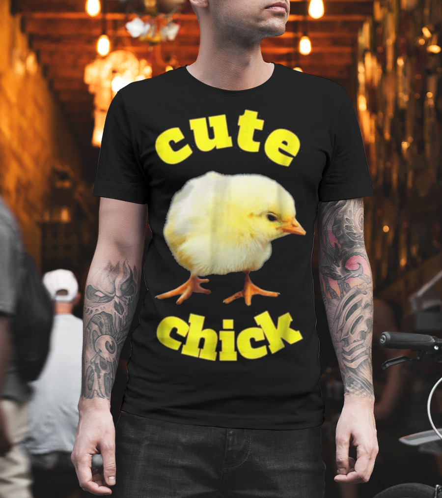 Cute Chick Fluffy Baby Chicken T-Shirt