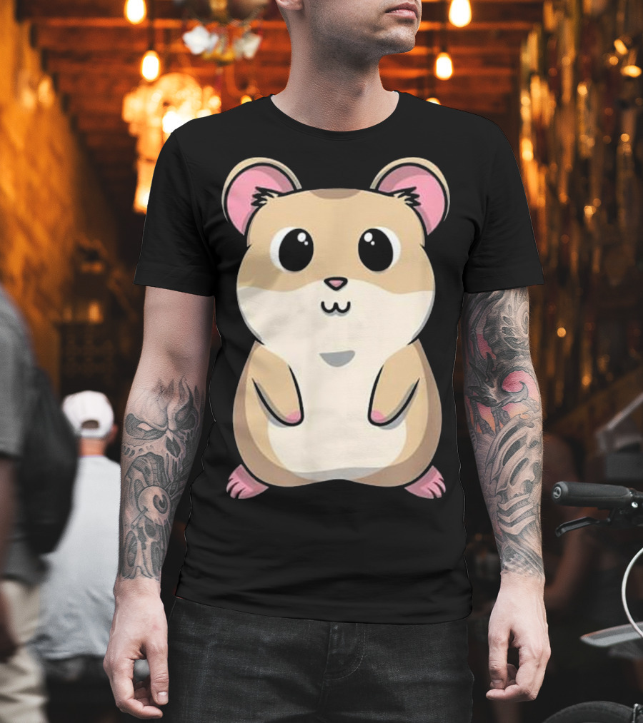 Baby Hamster Cute And Cuddly Rodent Pet Anim kawaii T-Shirt