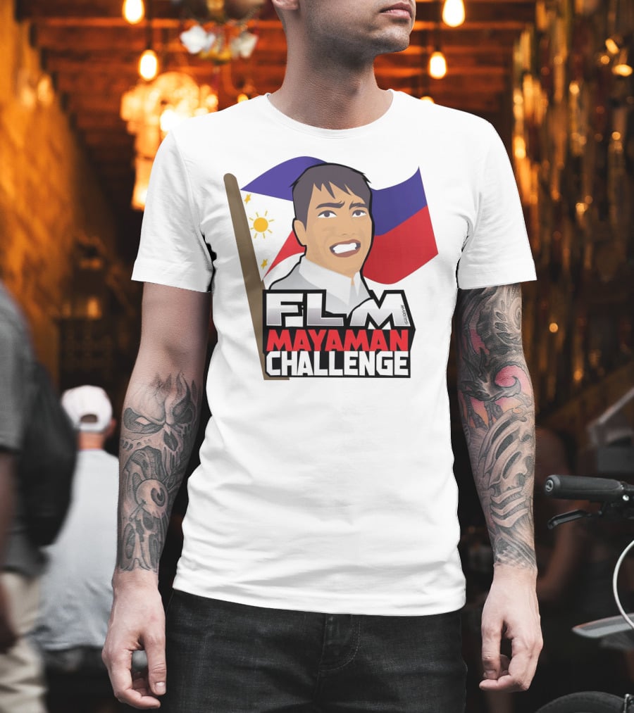 FLM Mayaman Challenge With Philippine Flag T-Shirt