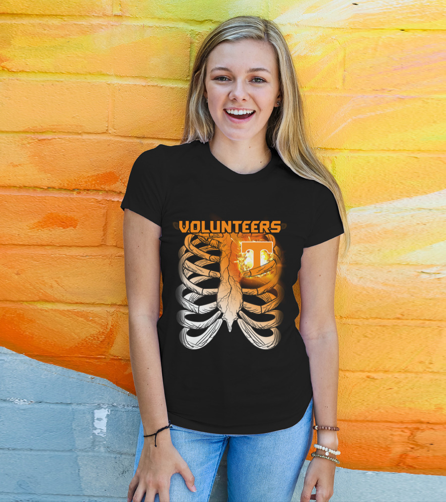 Volunteers Tennessee T Logo Ribcage T-Shirt