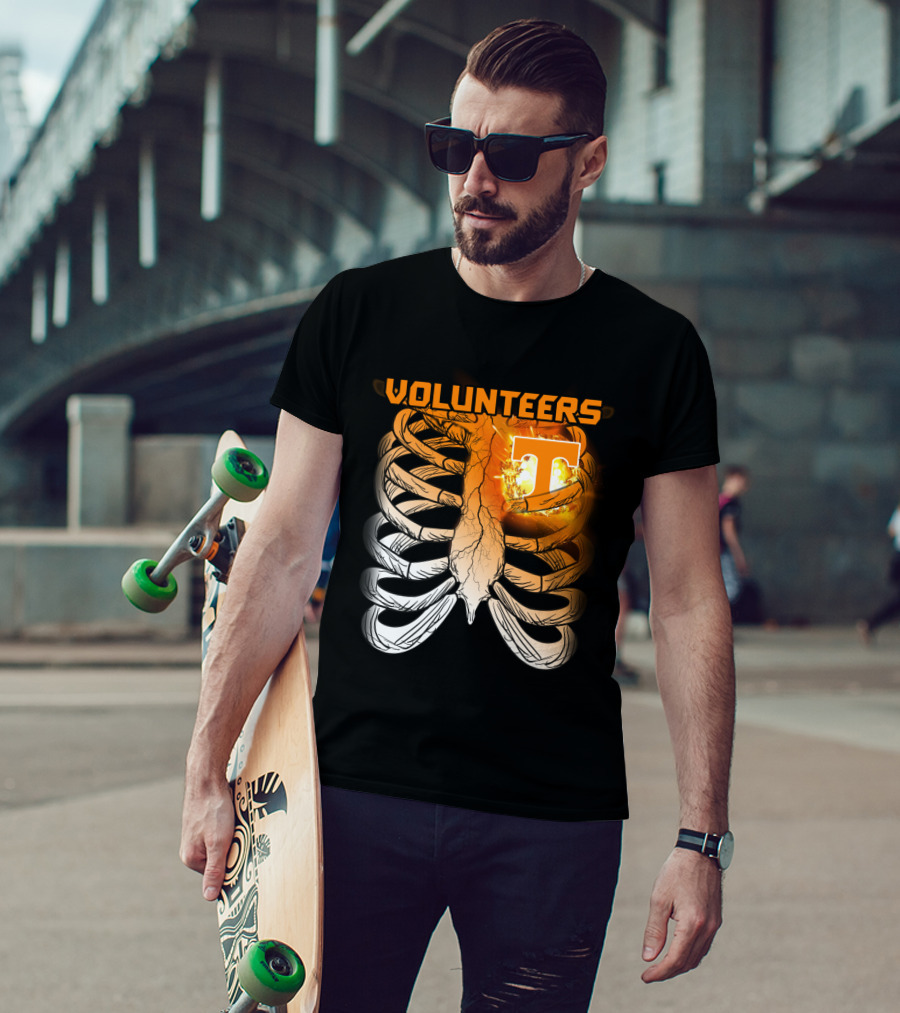 Volunteers Tennessee T Logo Ribcage T-Shirt