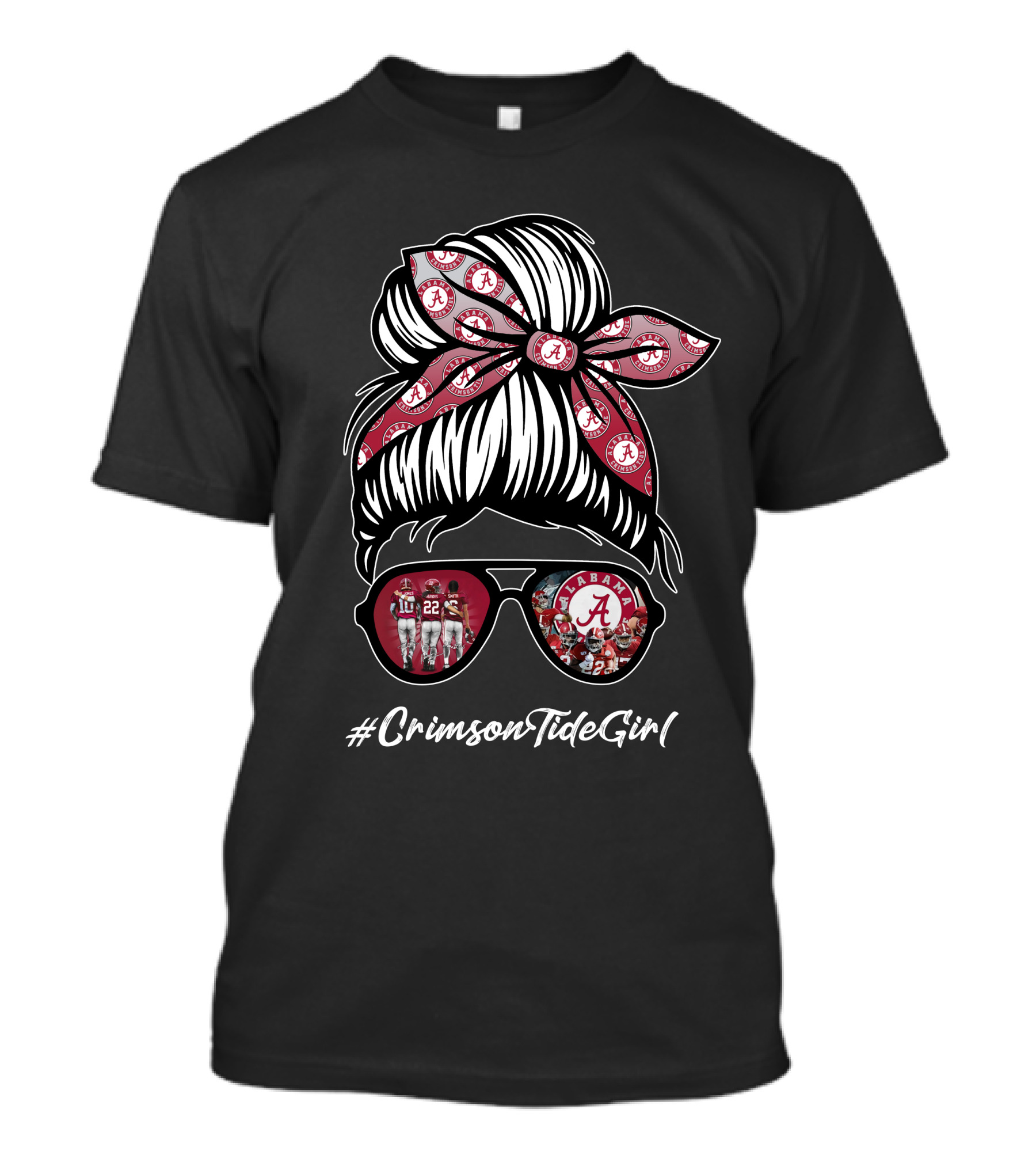 CrimsonTideGirl Alabama Crimson Tide Football Fan T-Shirt