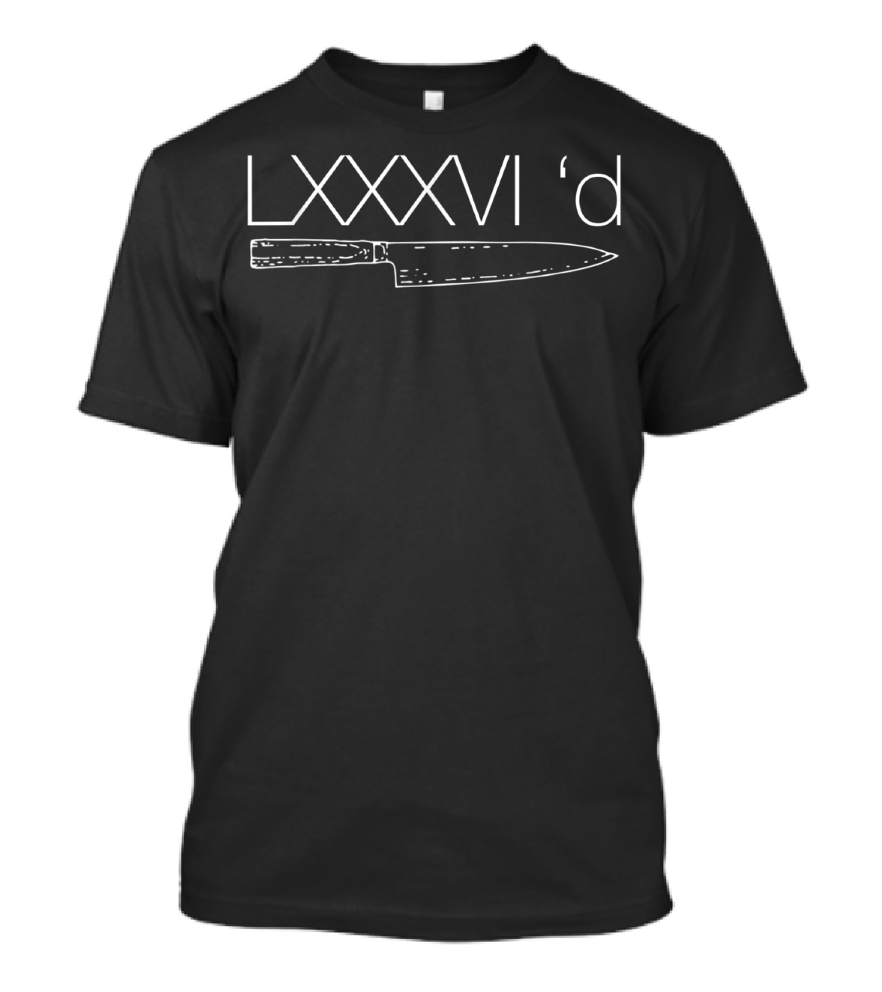 LXXXVI 'd Knife Chef T-Shirt