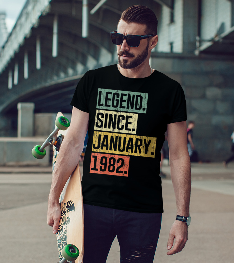 Legend Since January 1982 T-Shirt