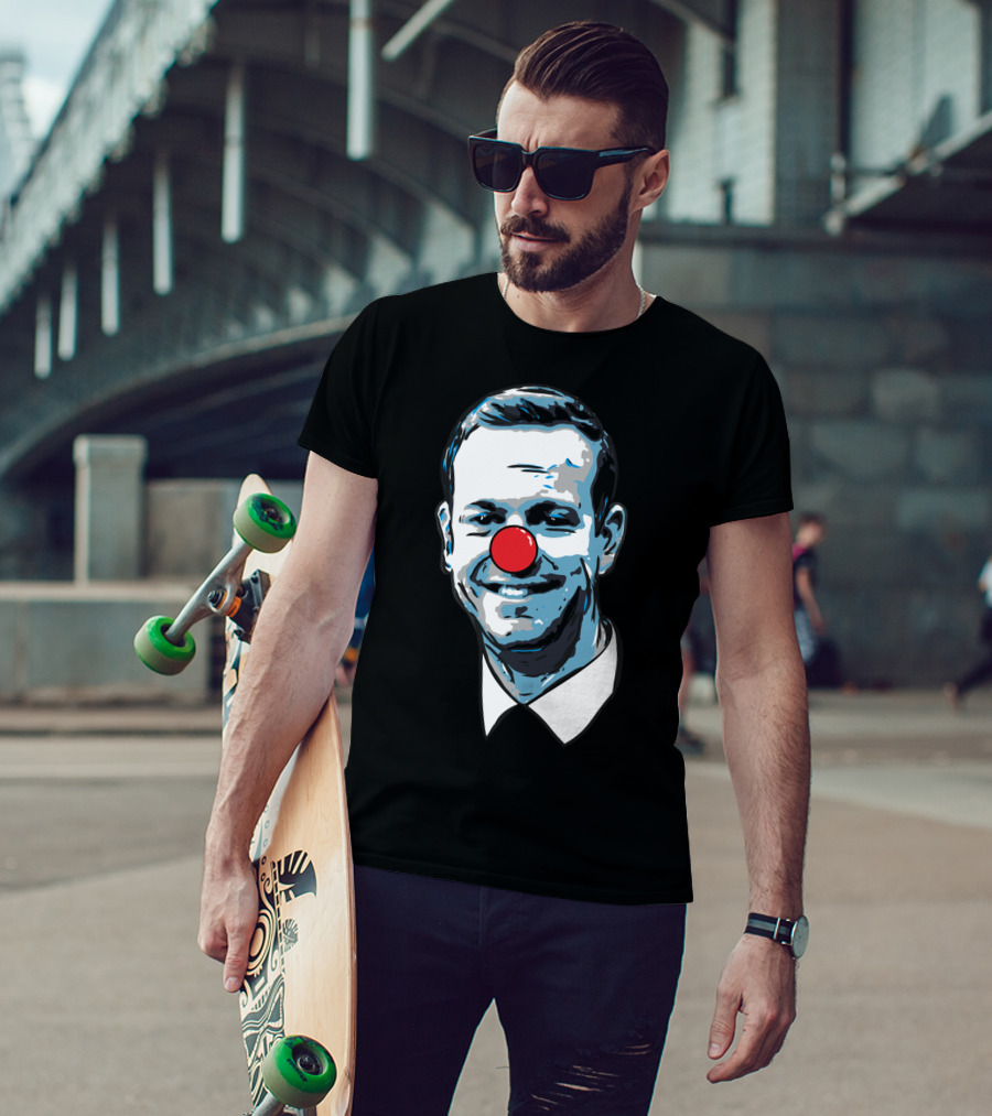 Assistant To The Commish Fraudmann Clown Nose Face T-Shirt
