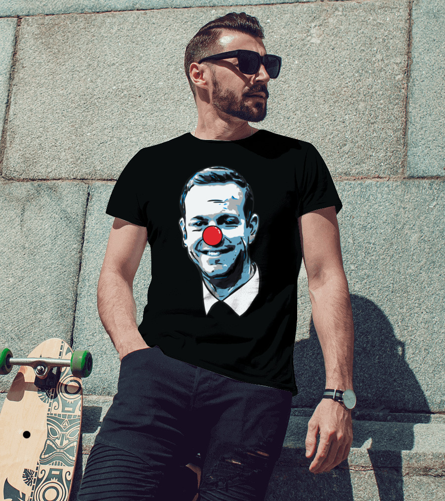 Assistant To The Commish Fraudmann Clown Nose Face T-Shirt