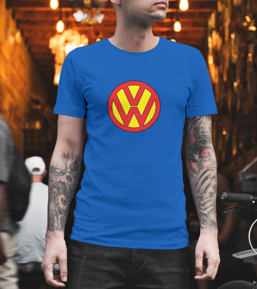 VW Superman Logo Mashup T-Shirt