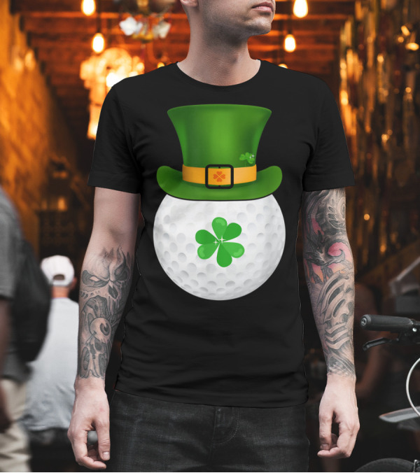 Leprechaun Golf Ball Shamrock St Patricks T-Shirt Leprechaun Golf Ball Shamrock St Patricks T-Shirt
