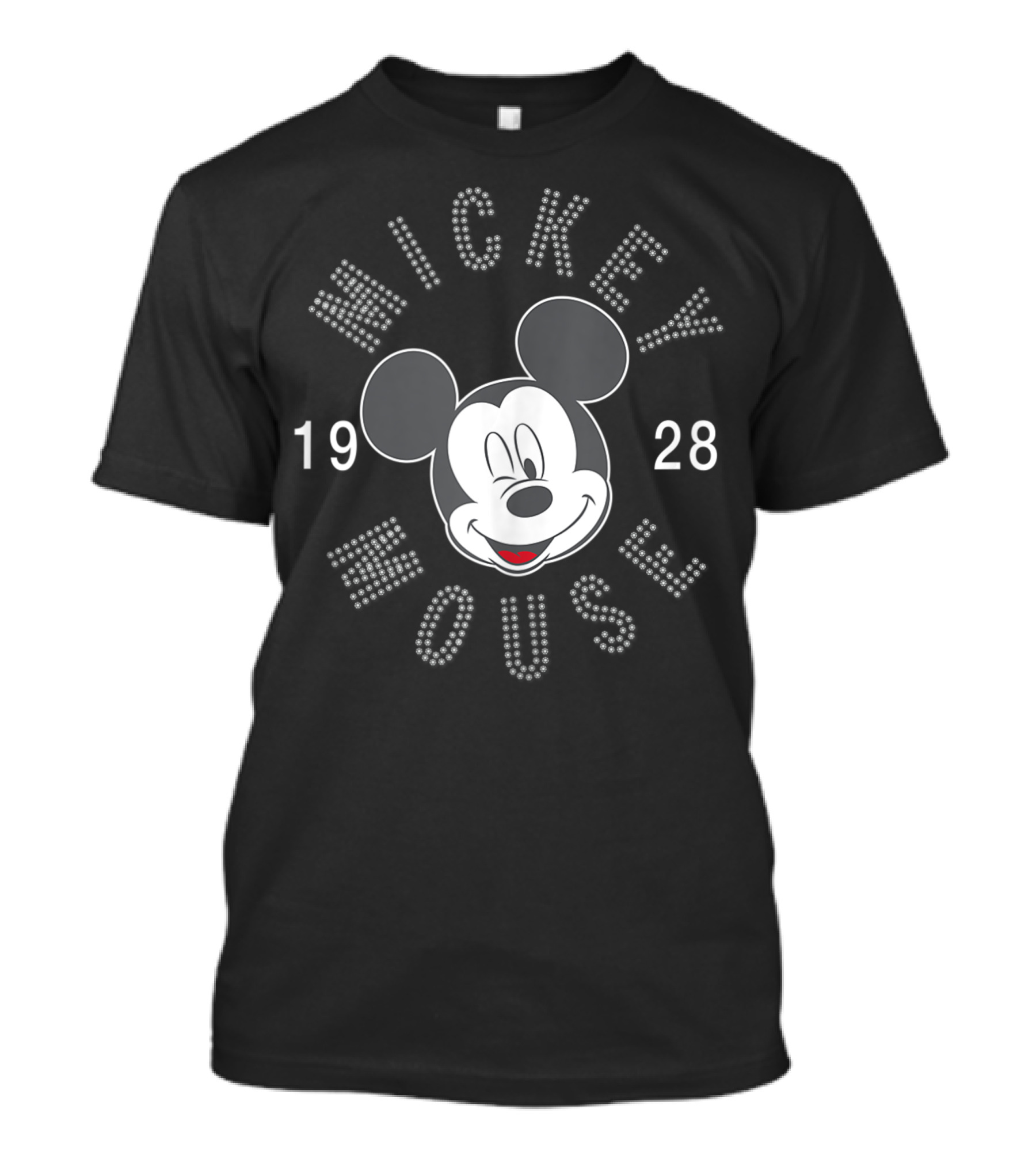 Mickey Mouse 1928 Faux Rhine Stud T-Shirt