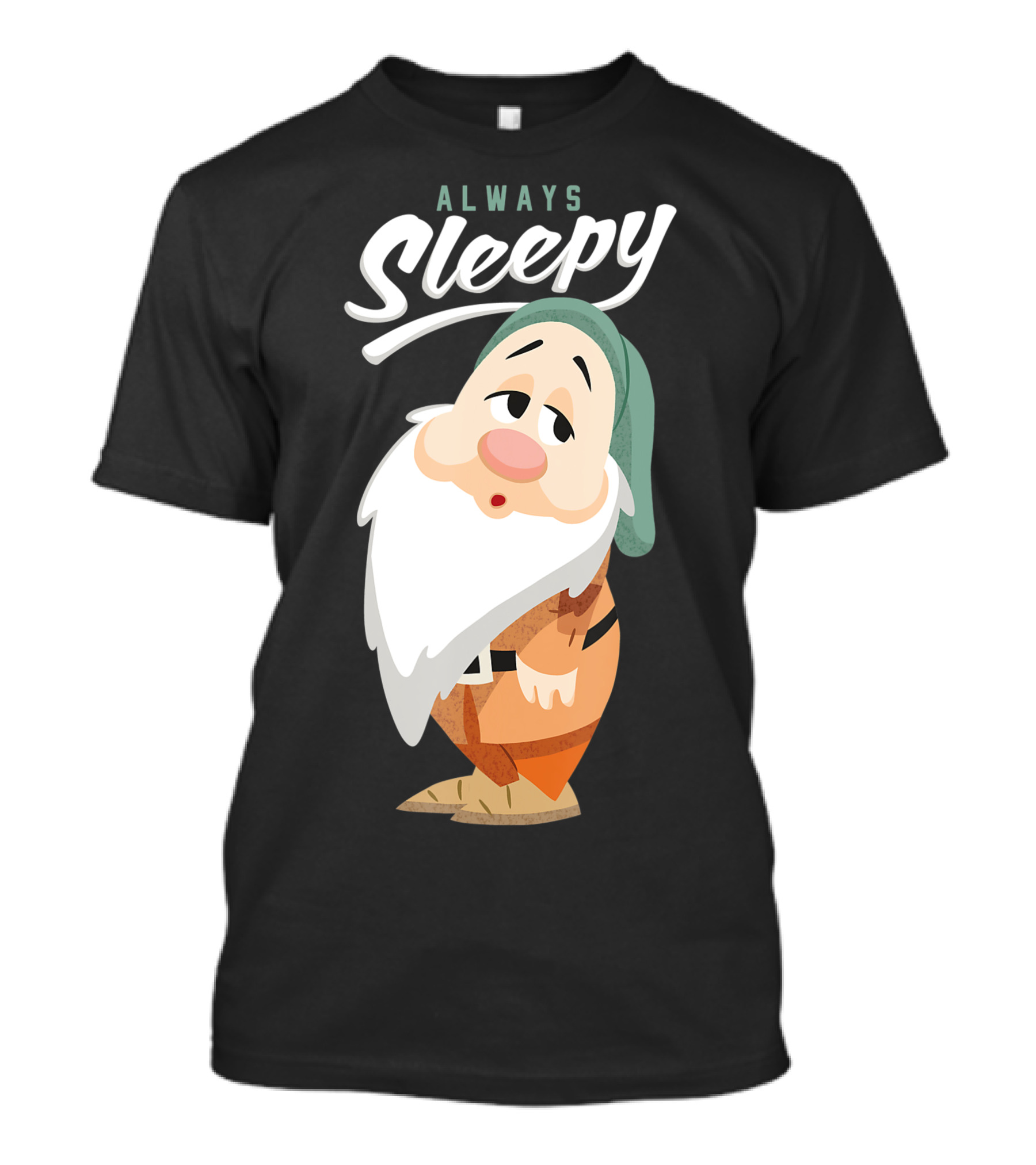 Disney Snow White And The Seven Dwarfs Always Sleepy T-Shirt