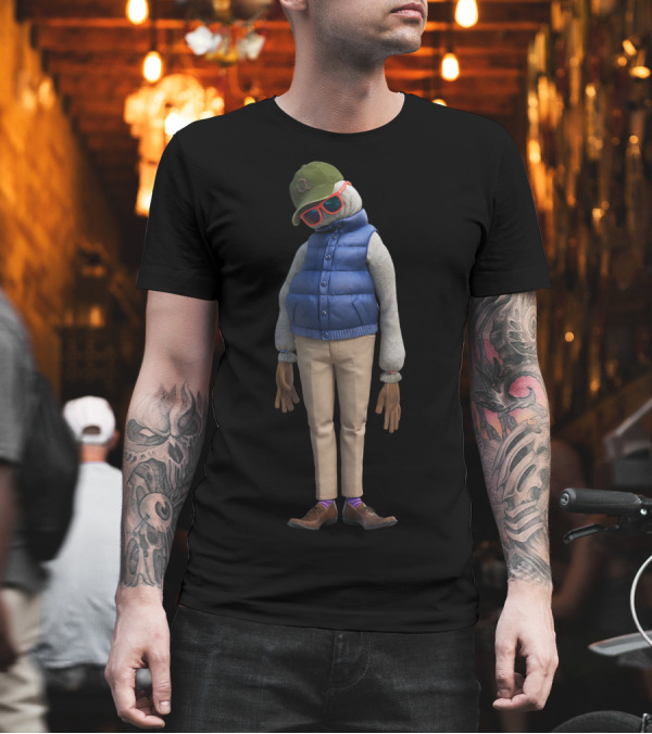 Disney And Pixars Onward Dad Character in Iconic T-Shirt Disney And Pixars Onward Dad Character in Iconic T-Shirt