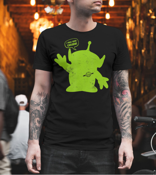Pixar Toy Story Alien I Have Been Chosen Green T-Shirt Pixar Toy Story Alien I Have Been Chosen Green T-Shirt