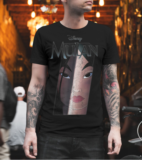 Disney Mulan Sword Reflection Mirror T-Shirt Disney Mulan Sword Reflection Mirror T-Shirt