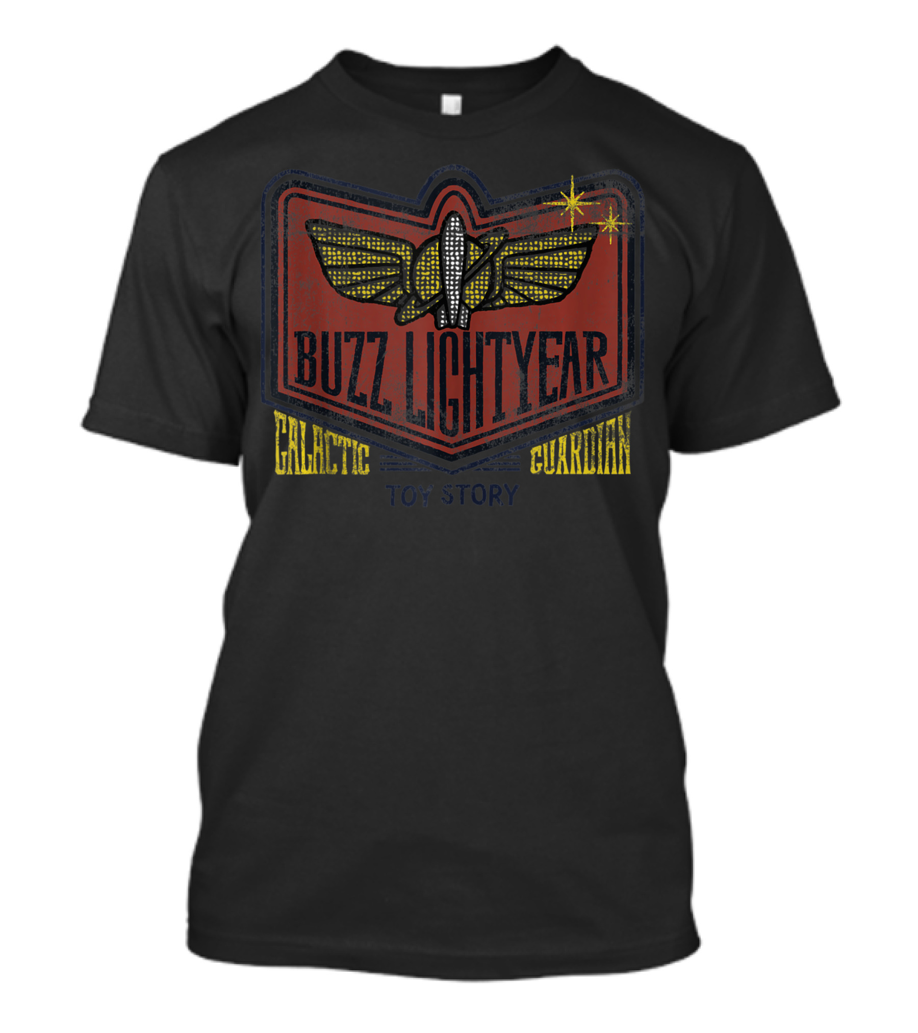 Toy Story Buzz Lightyear Galactic Guardian Badge T-Shirt
