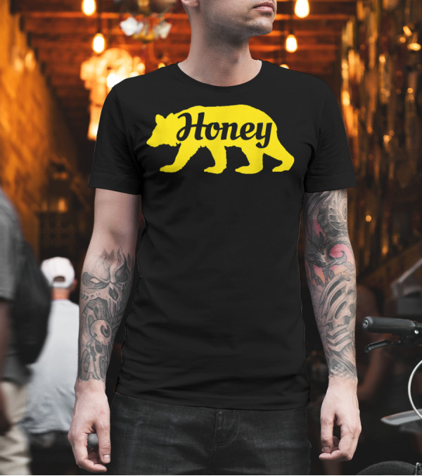 Honey Yellow Bear T-Shirt Honey Yellow Bear T-Shirt