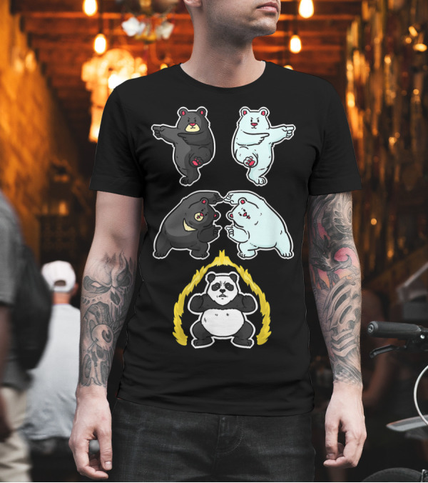Panda Fusion Bear Transformation T-Shirt Panda Fusion Bear Transformation T-Shirt