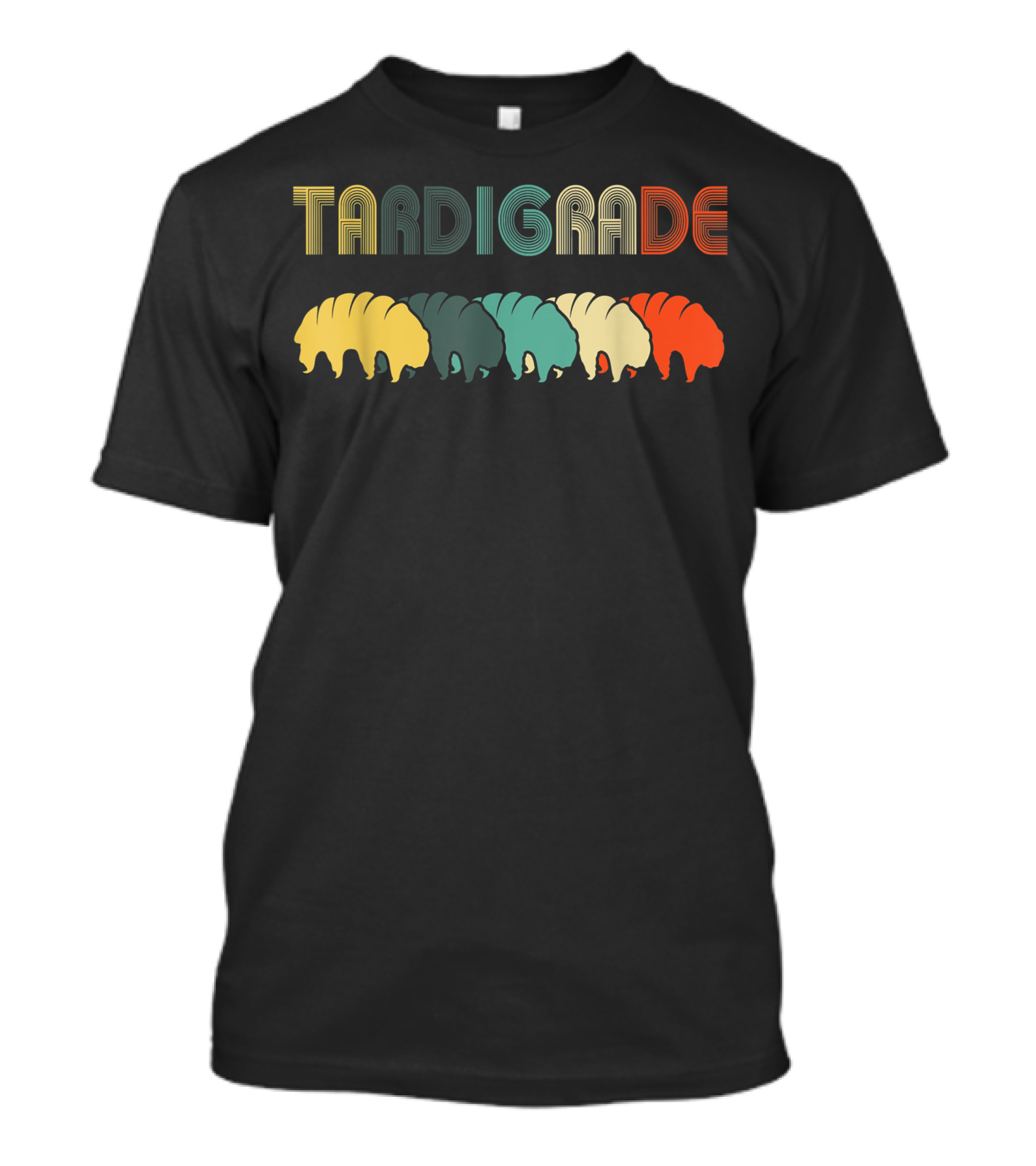 Tardigrade Vintage Water Bear Retro Science T-Shirt
