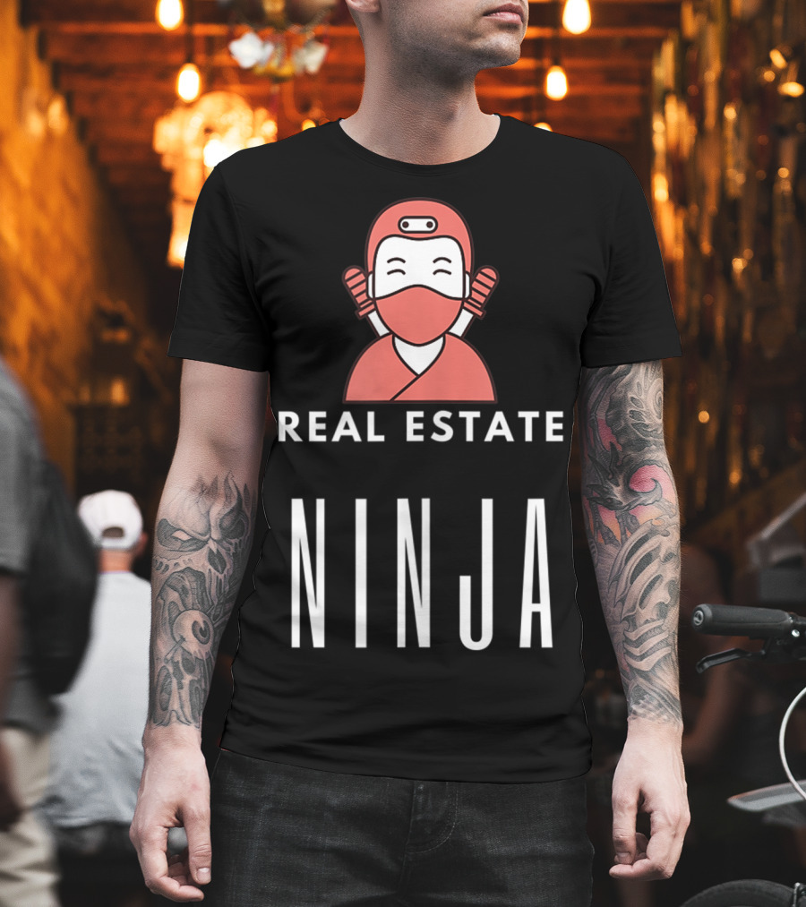 Real Estate Ninja Realtor Holiday Closing Expert T-Shirt