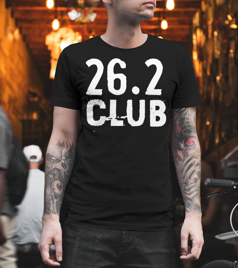 26.2 Club Marathon Runner Runners T-Shirt