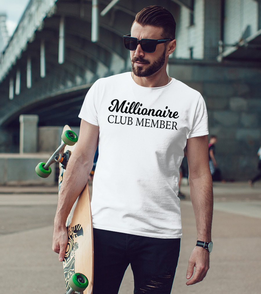 Millionaire Club Member Entrepreneur Training Exclusive Collection T-Shirt