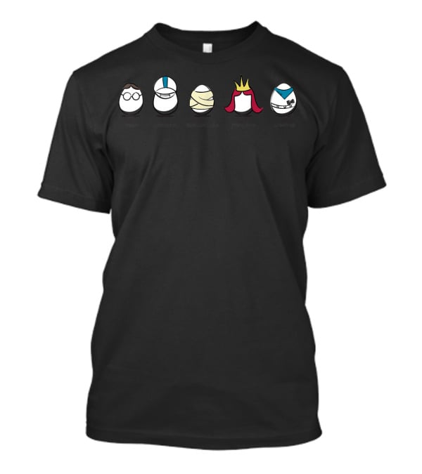 Brain Athlete Basketcase Princess Criminal Breakfast Eggs T-Shirt