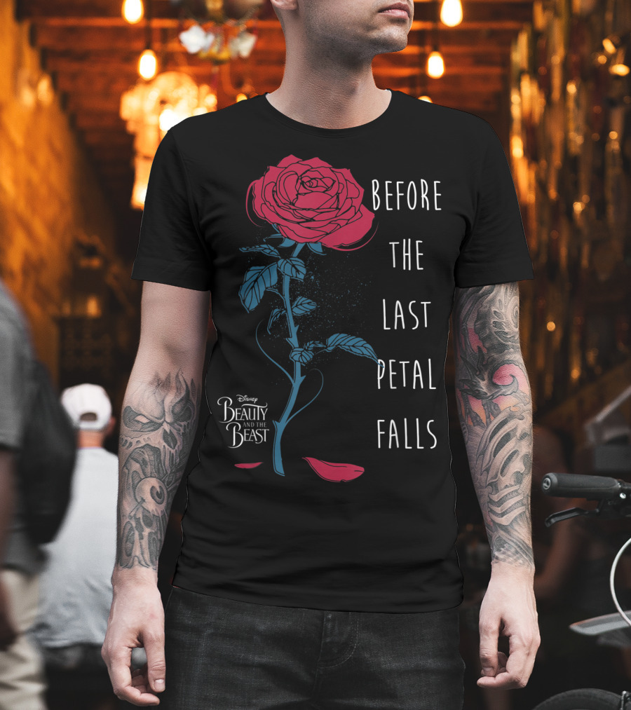 Disney Beauty and the Beast Before the Last Petal Falls T-Shirt