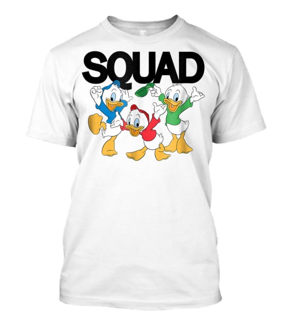 SQUAD Disney Donald Duck's Nephews Huey Dewey Louie T-Shirt