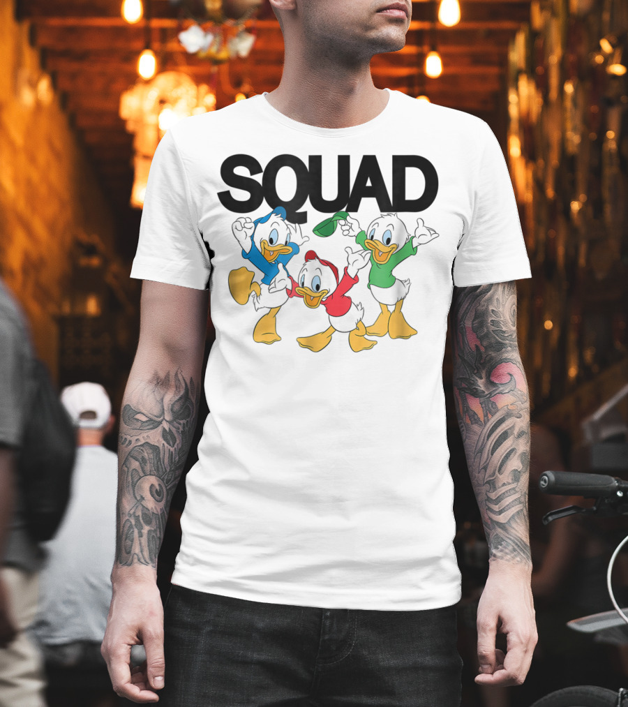 SQUAD Disney Donald Duck's Nephews Huey Dewey Louie T-Shirt