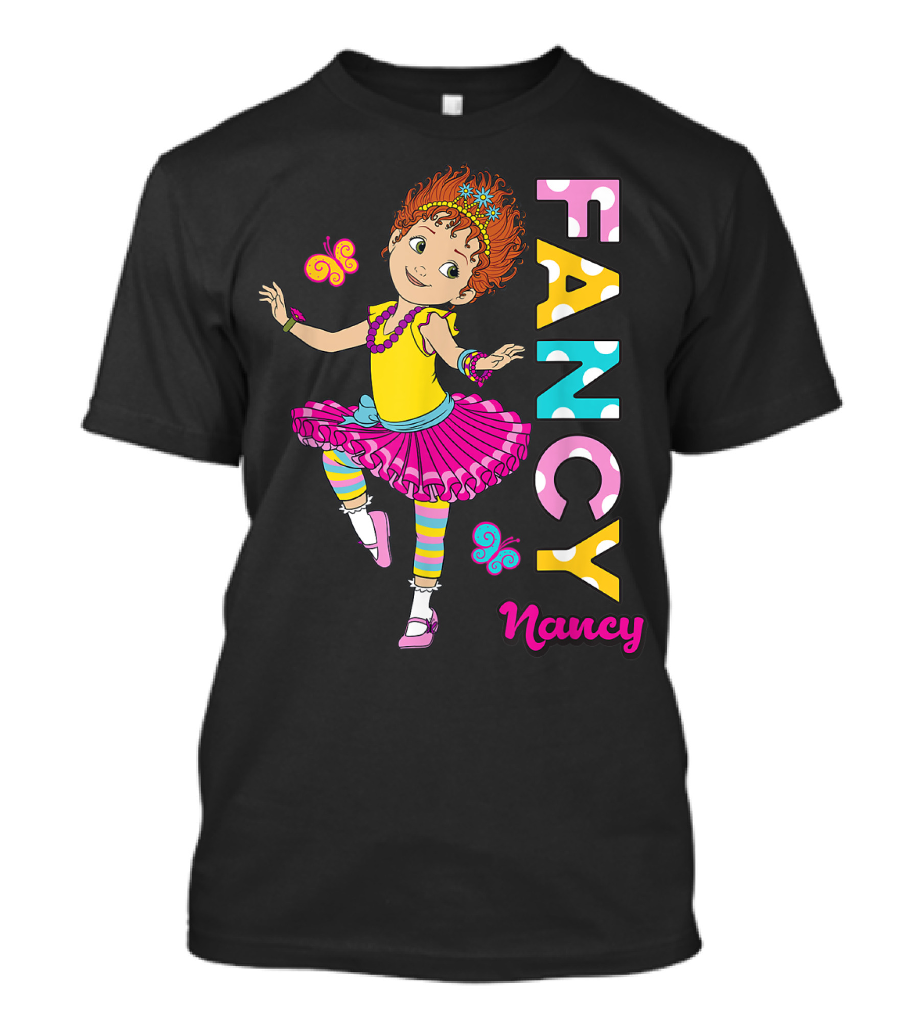 Disney Fancy Nancy Dancing With Nancy Colorful Ballet Outfit Fun T-Shirt