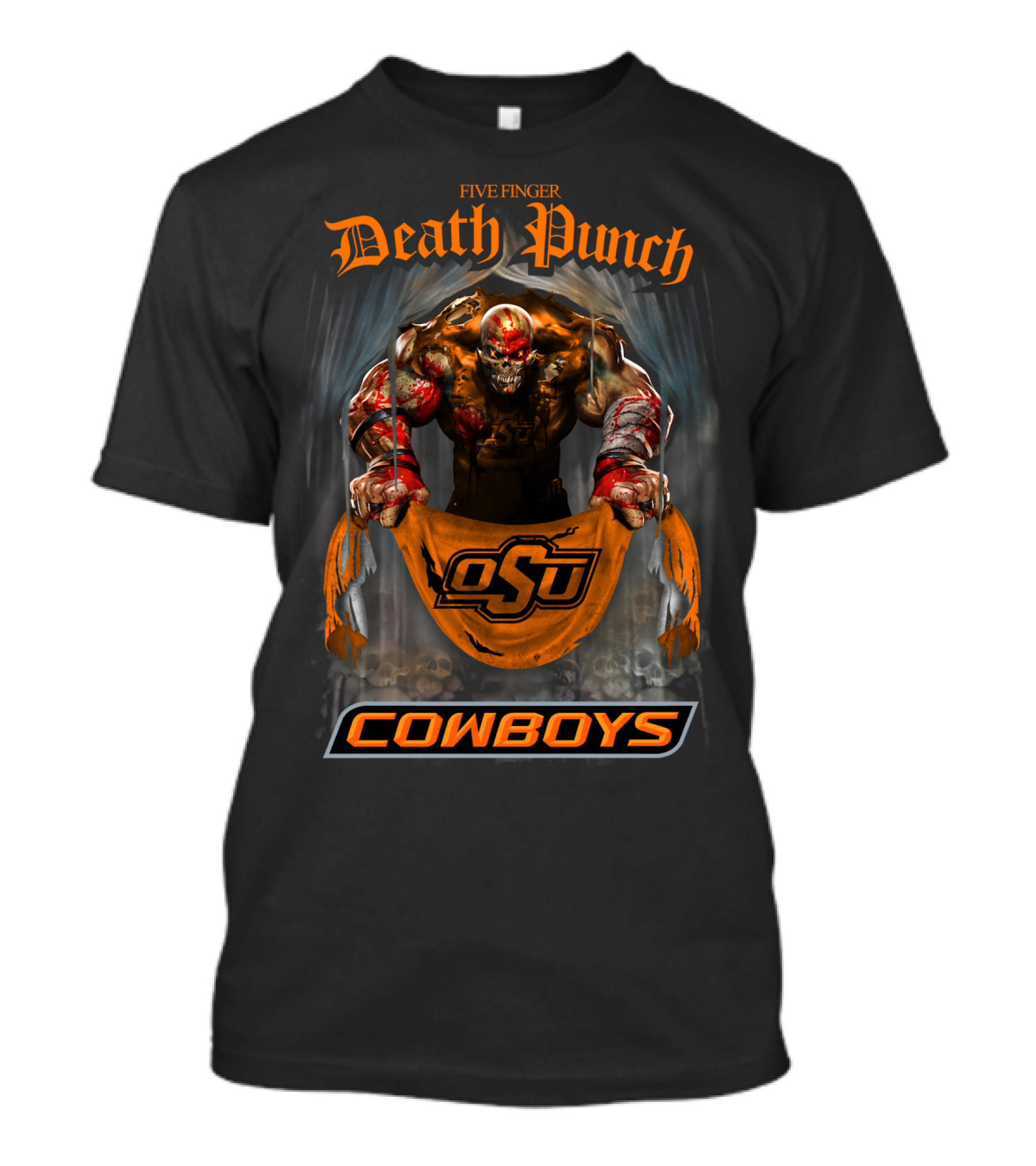 Five Finger Death Punch OSU Cowboys T-Shirt