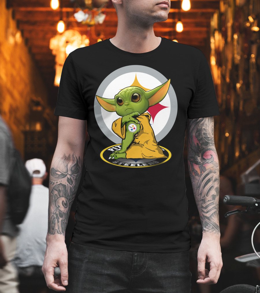 Pittsburgh Steelers Yoda Fan Mashup T-Shirt