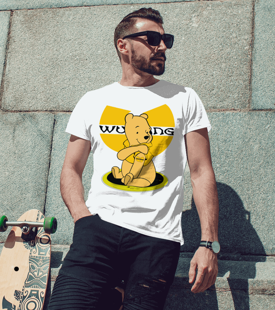 Winnie Pooh Wu Tang Clan Mashup T-Shirt