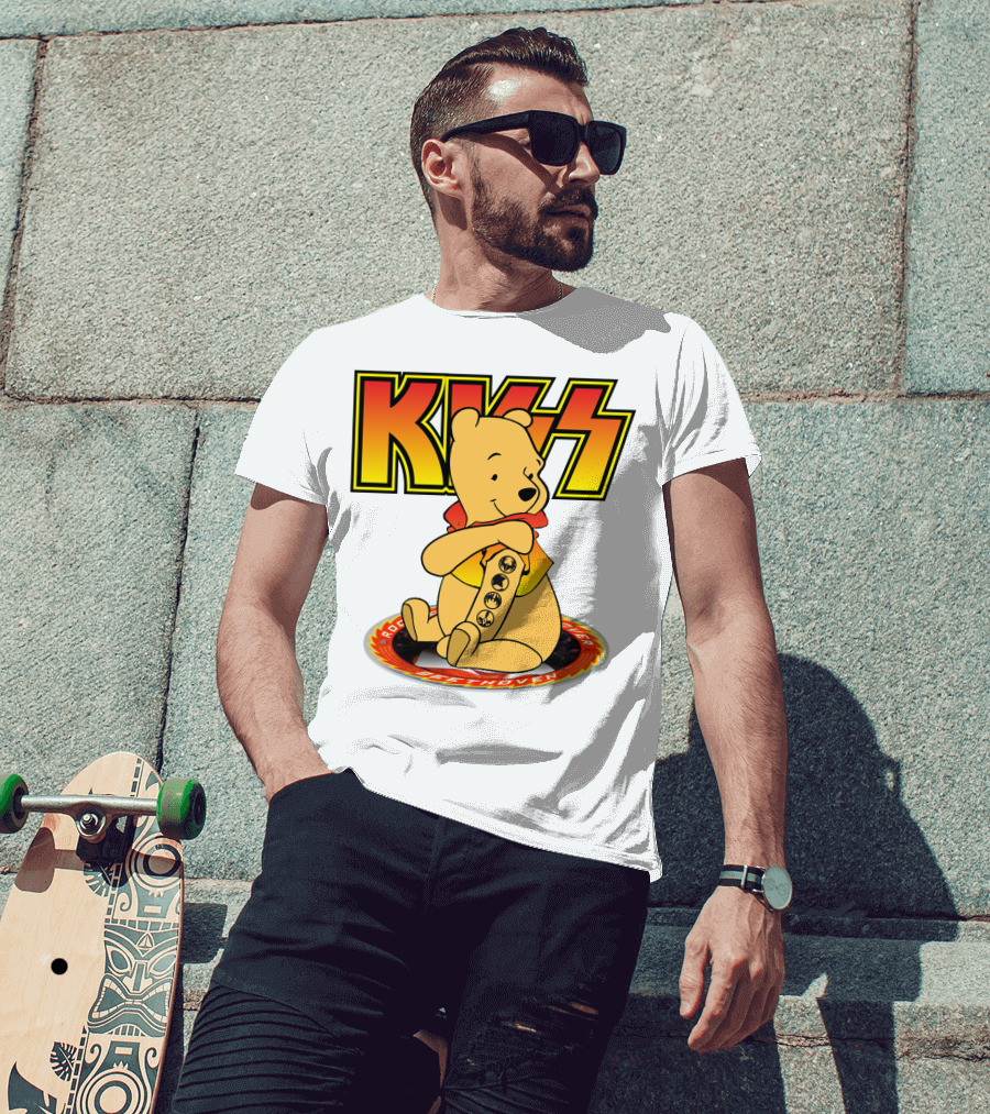 KISS Pooh Beethoven Band T-Shirt