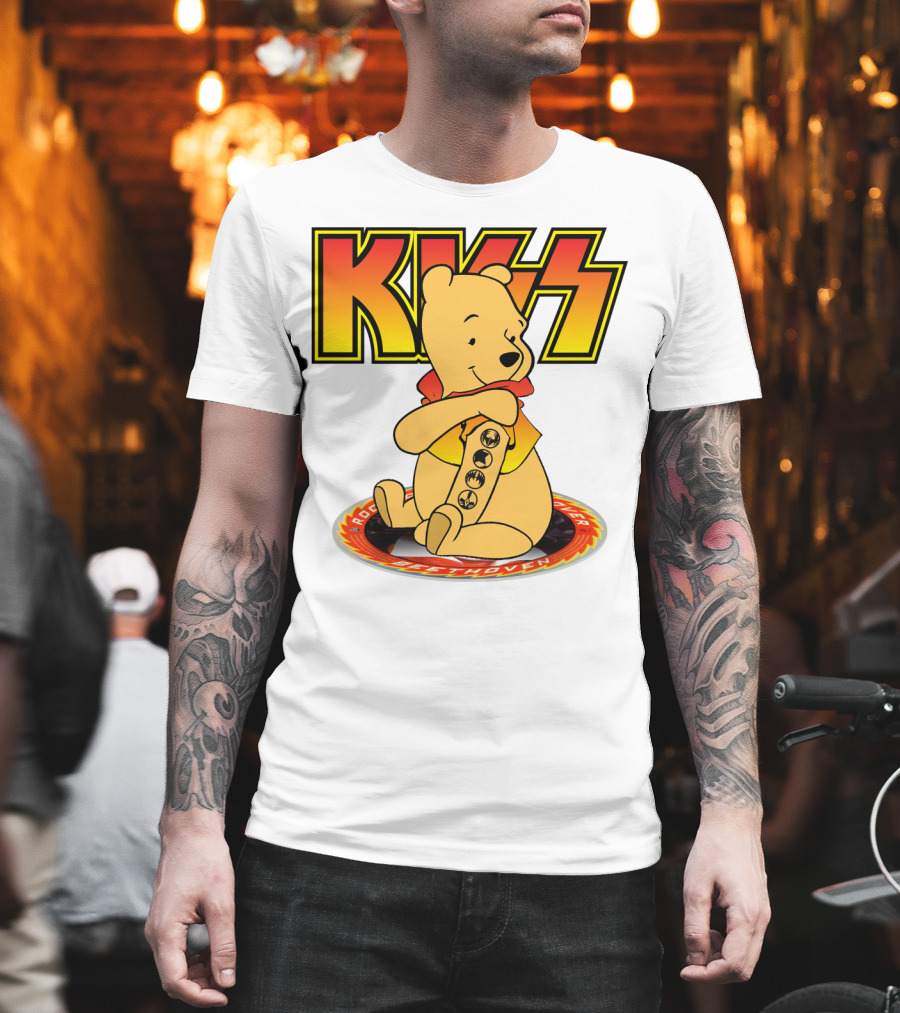 KISS Pooh Beethoven Band T-Shirt
