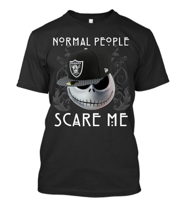 Normal People Scare Me Raiders Jack T-Shirt
