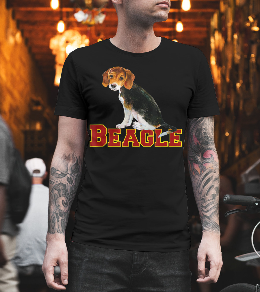 Beagle With Cute Puppy T-Shirt