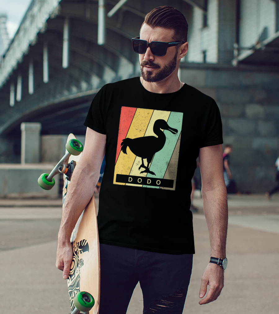 Dodo Bird Lover Vintage Dodo Retro Animal T-Shirt