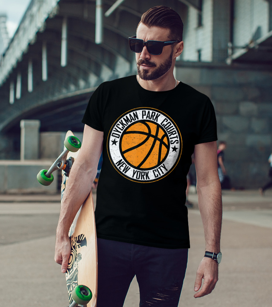 Dyckman Park Courts Basketball New York City T-Shirt