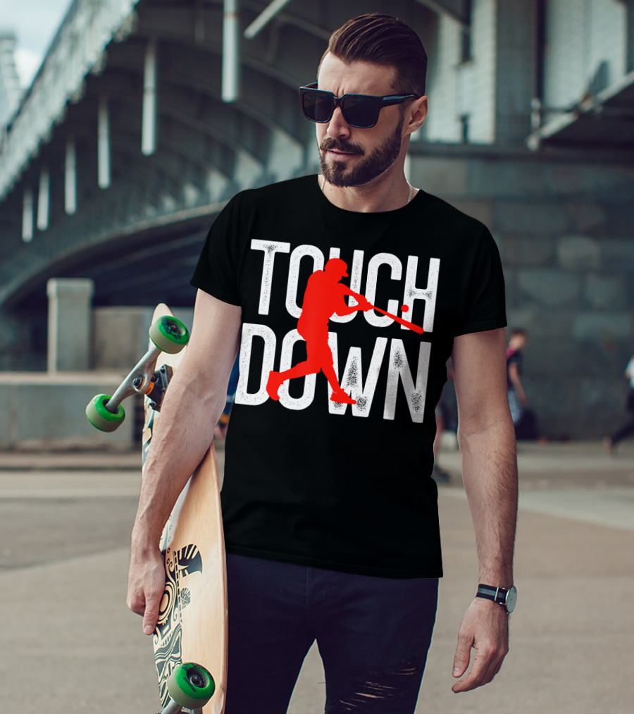 Touchdown Baseball Football Sarcasm Humor T-Shirt