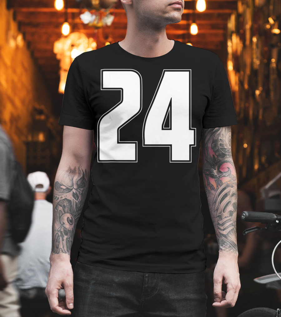 Halloween Group Costume Sport Jersey 24 T-Shirt