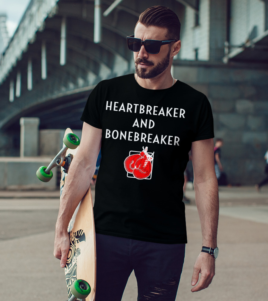 Heartbreaker And Bonebreaker Woman Boxer Boxing Gloves T-Shirt