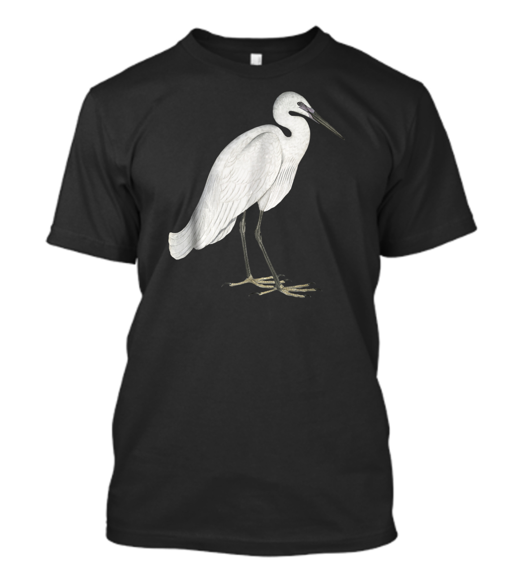 Great White Heron Bird T-Shirt