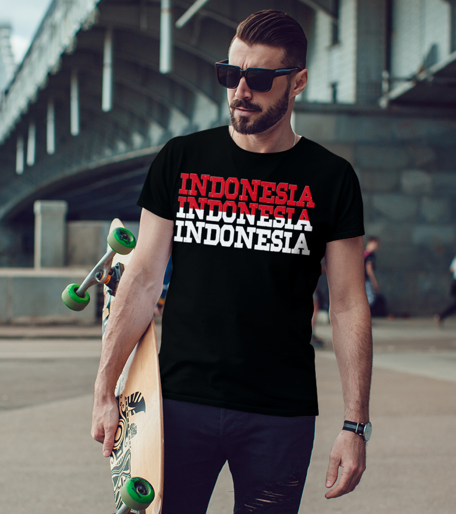 INDONESIA Indonesian Flag Lovers T-Shirt