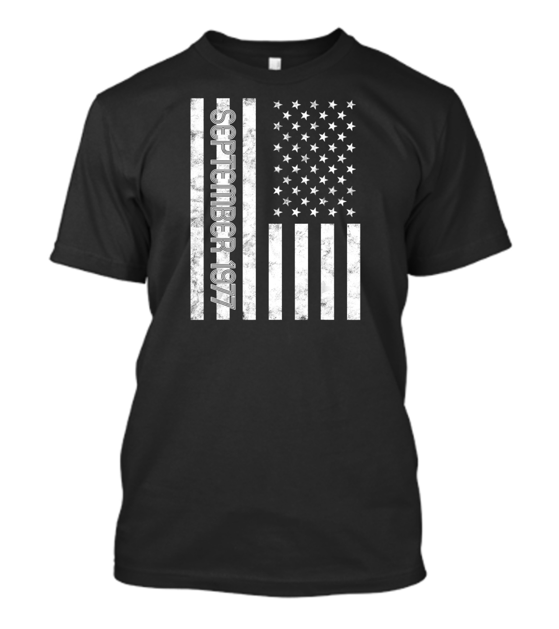 September 1977 American Flag T-Shirt