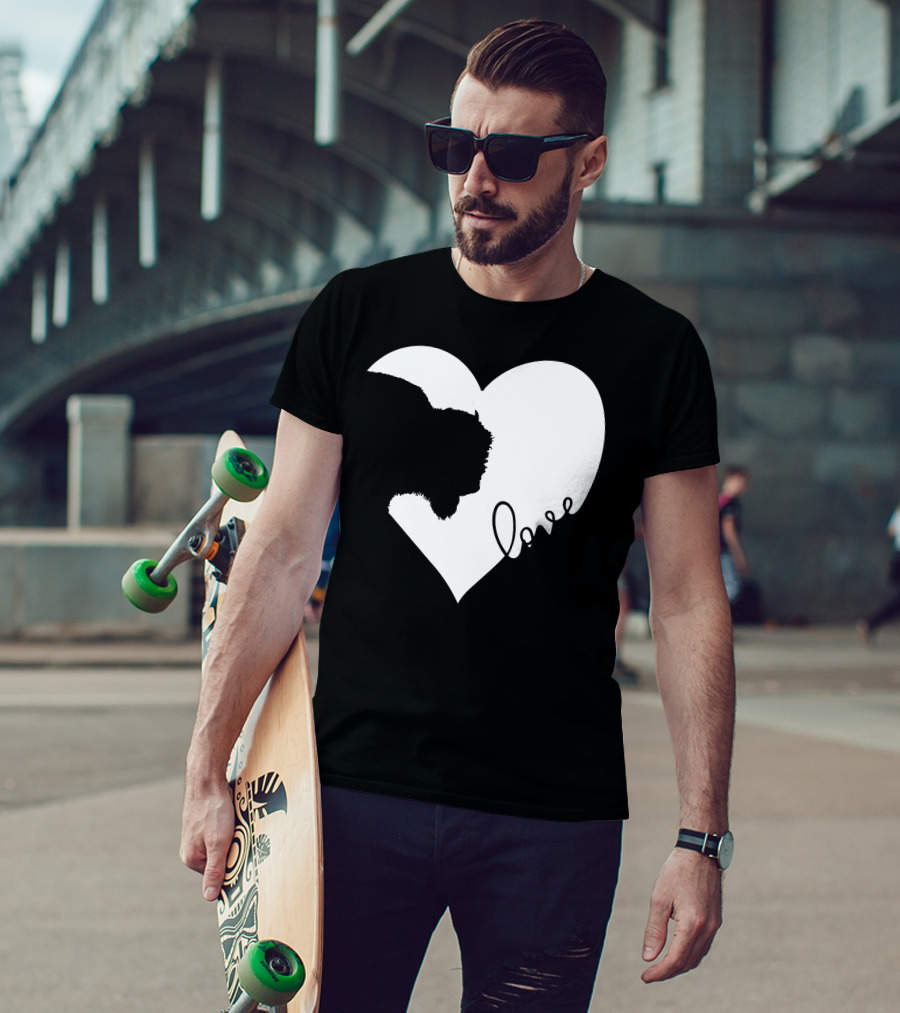 Bison Love Heart T-Shirt