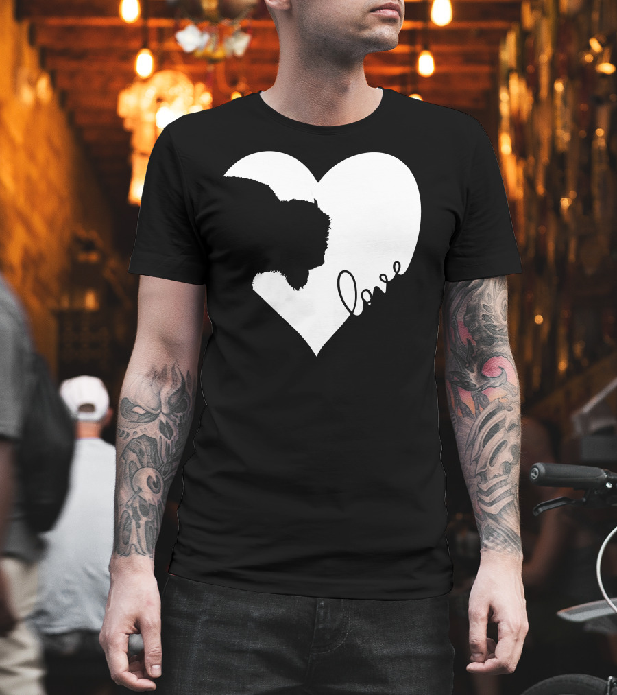 Bison Love Heart T-Shirt