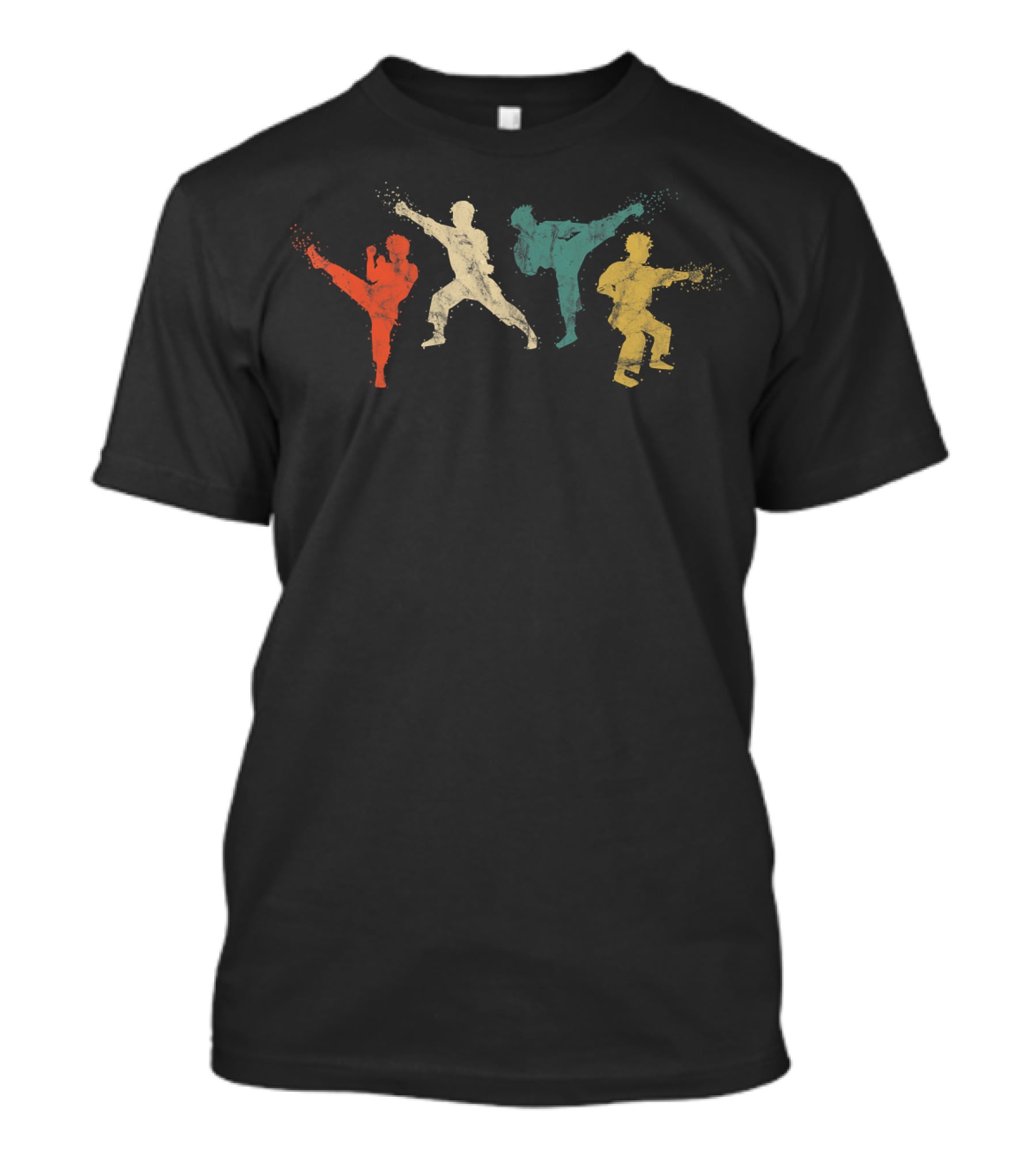 Vintage Martial Arts Kids T-Shirt